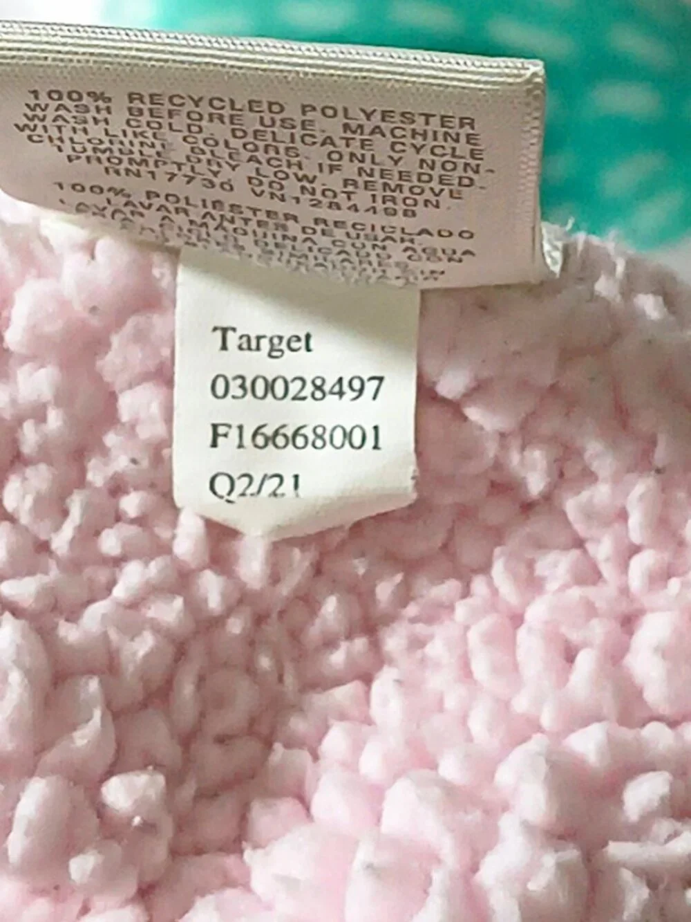 Cloud Island Target Woodland Owl Deer Pink Sherpa Lovey Security Blanket 29